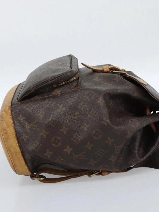 LOUIS VUITTON Monogram Montsouris GM Backpack M51135 LV Auth 183302 main image 7